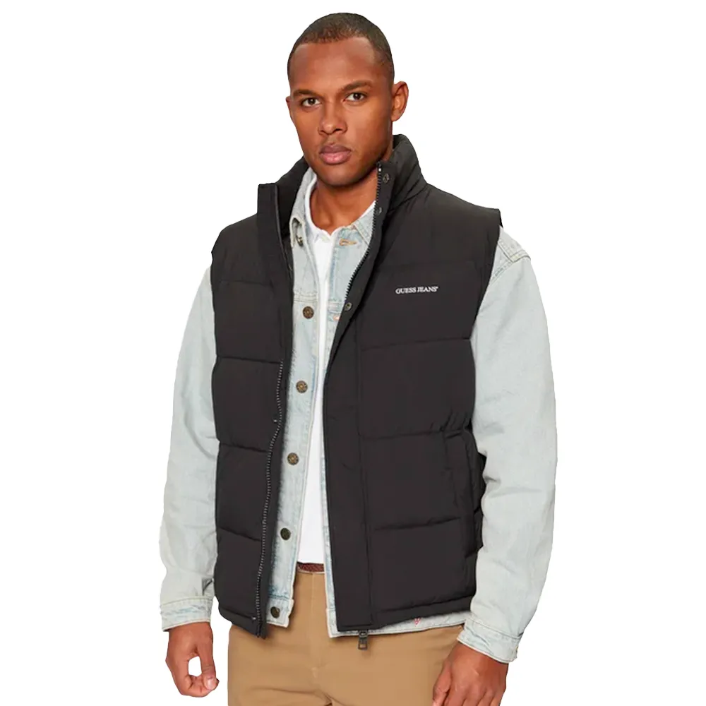 Doudoune sans manche Guess Reg G Homme Noir